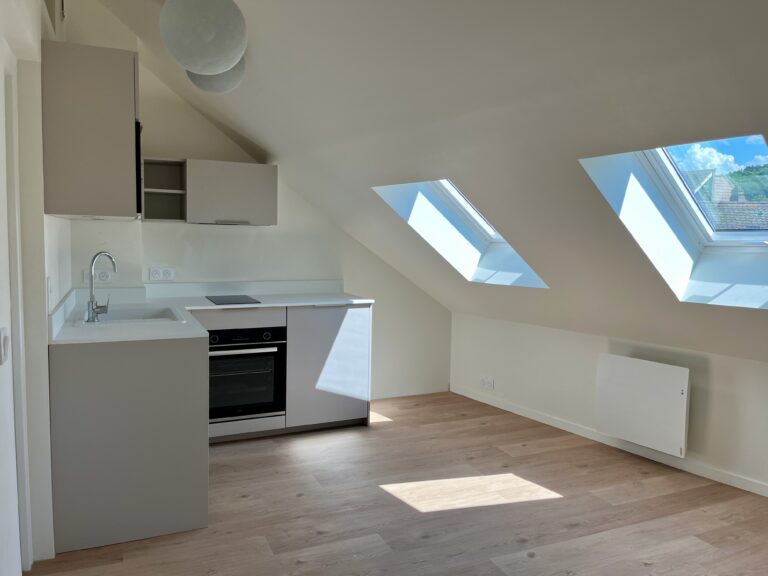 Rénovation lourde d'un studio à Annecy MXP Architecture Annecy Haute-Savoie Genevois Archi Rénovation Extension Surélévation Transformation ERP Intérieur Maison Neuve Construction Neuve Copropriétés Villas